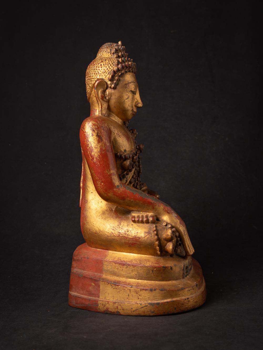 XVIIIe siècle Bouddha birman en bronze ancien très spécial de Birmanie en vente 4