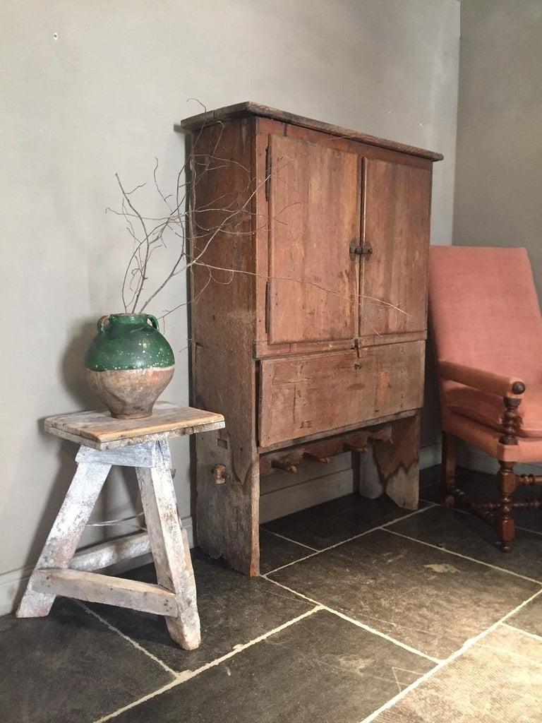 Armoire de cuisine de montagne Wabi Sabi du 18e siècle en vente 3