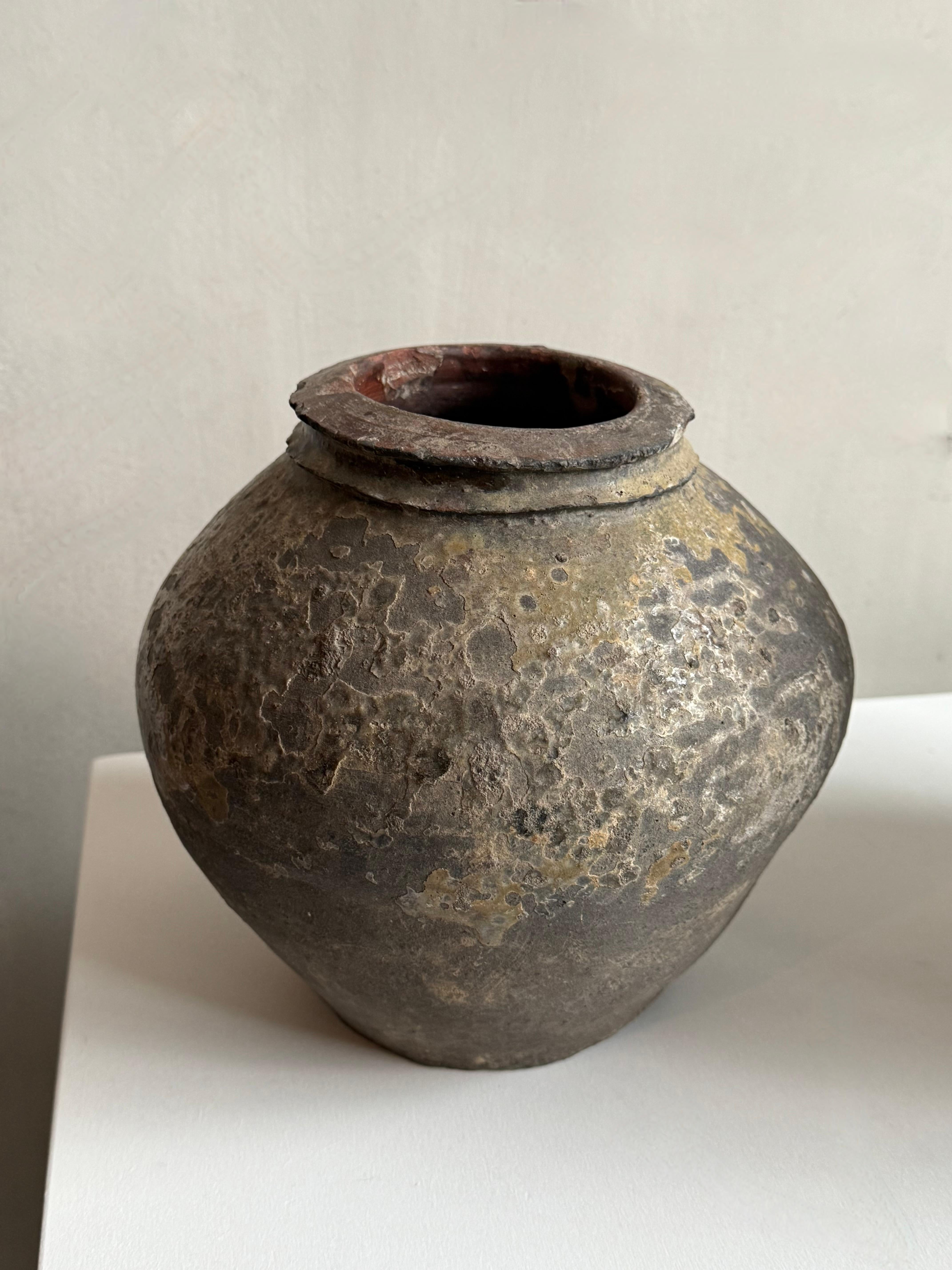 Primitivo Vaso Wabi Sabi del XVIII secolo in vendita