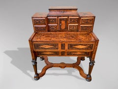 18th Century Walnut and Inlay Bureau
