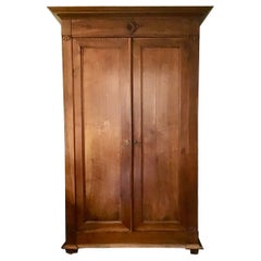 18th Century Walnut Antique Armoire