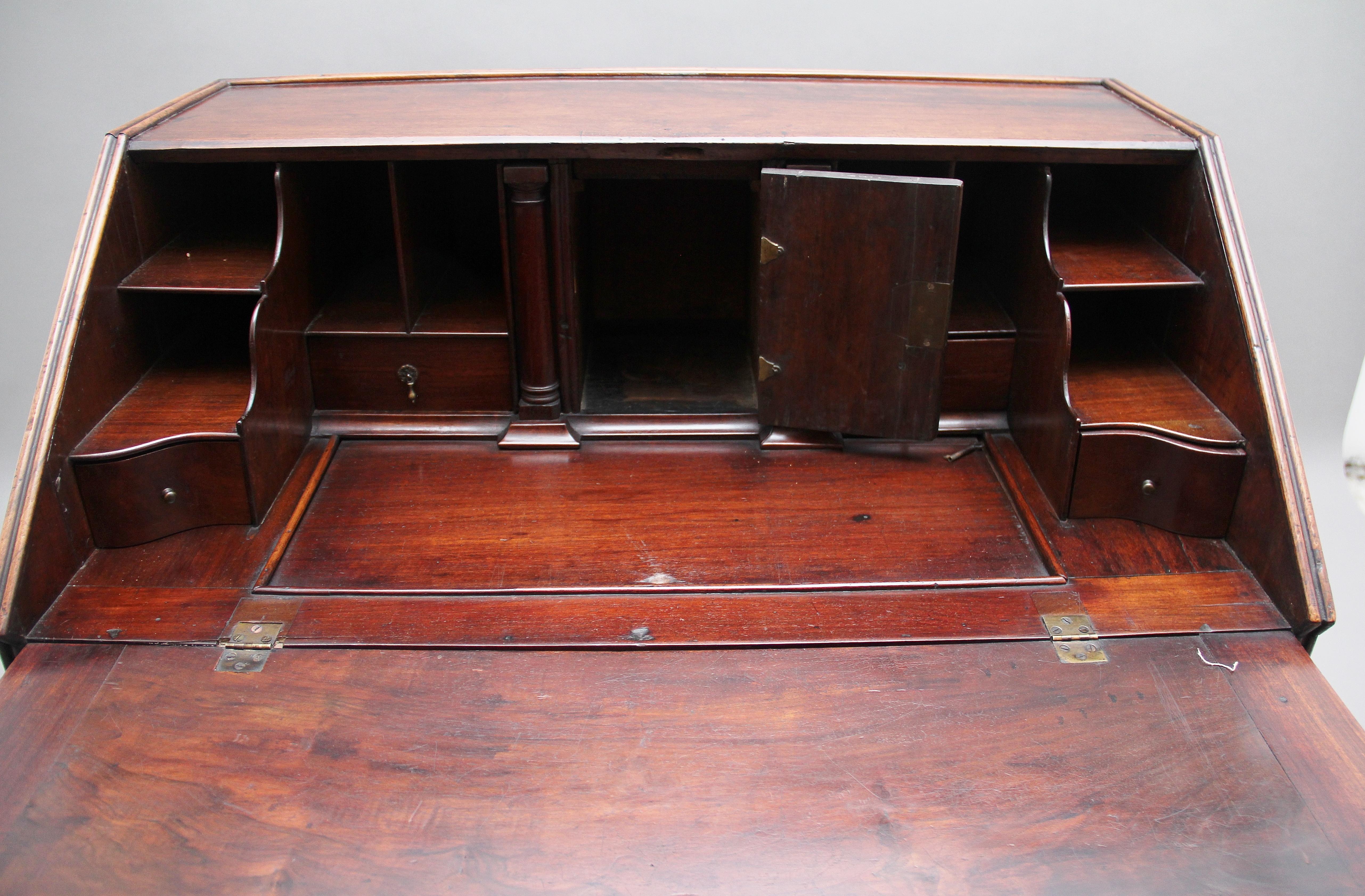 18th Century Walnut Bureau 7