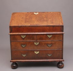 18th Century walnut bureau