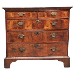 18th Century walnut chest of drawers
