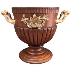 Antique 18th Century Walnut Chippendale Fruit Cooler