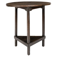 18th Century Walnut Cricket Table