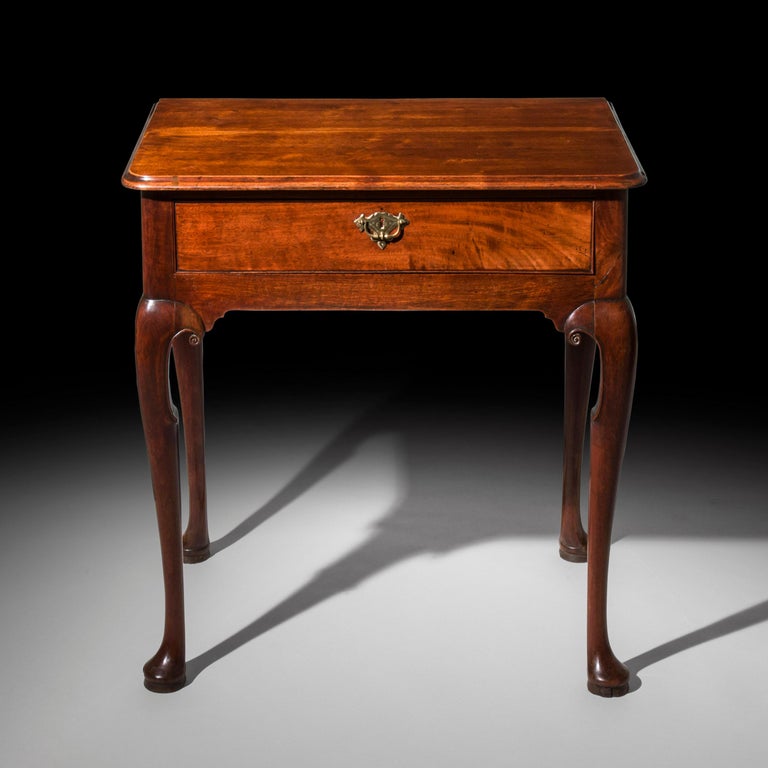 18th Century Walnut Lowboy Small Side Table with a Drawer ...