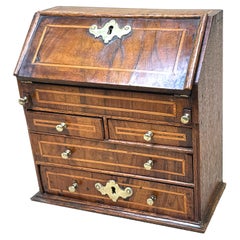 Used 18th Century Walnut Miniature Bureau