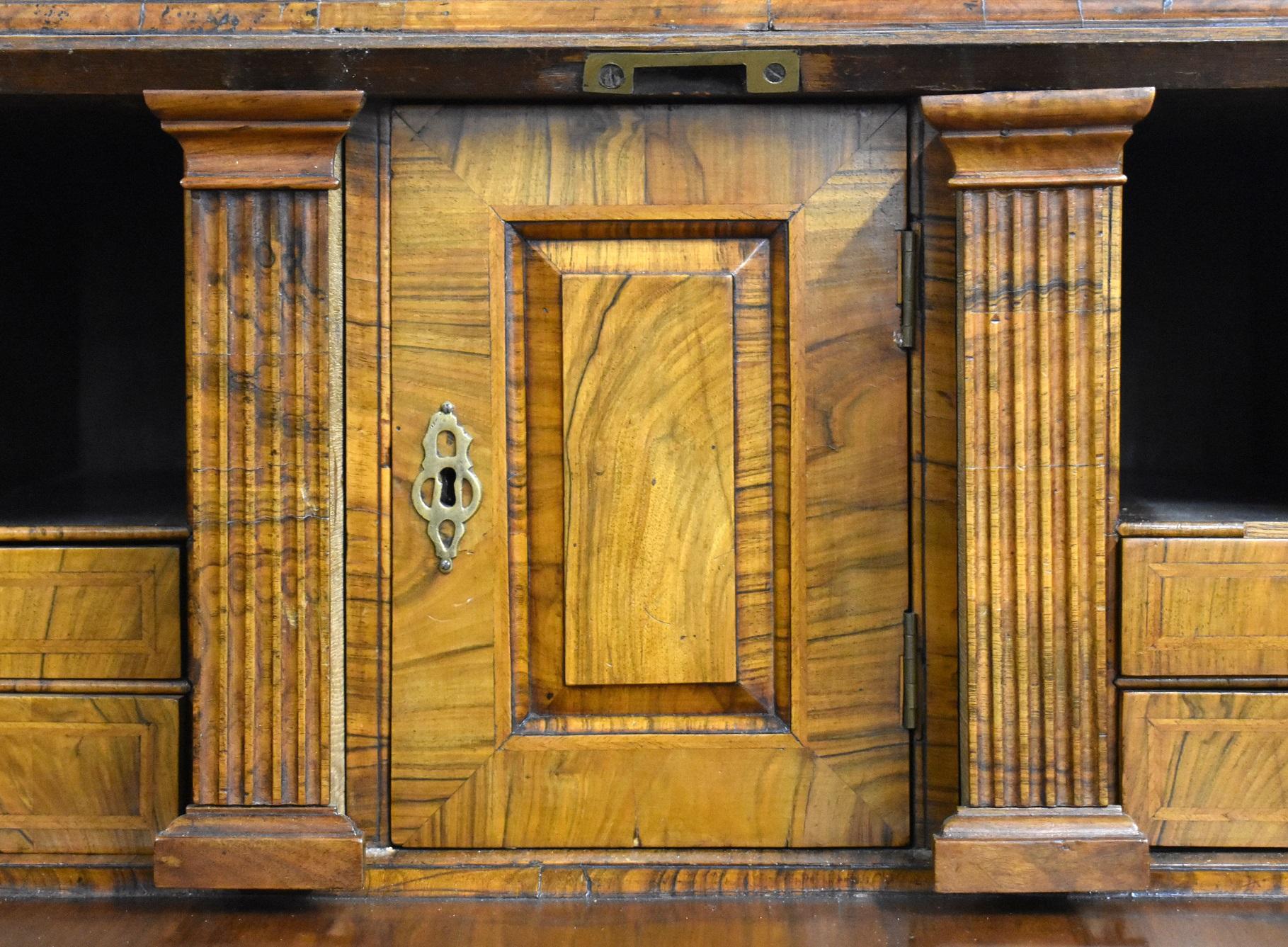 18th Century Walnut Secretary Bookcase 4