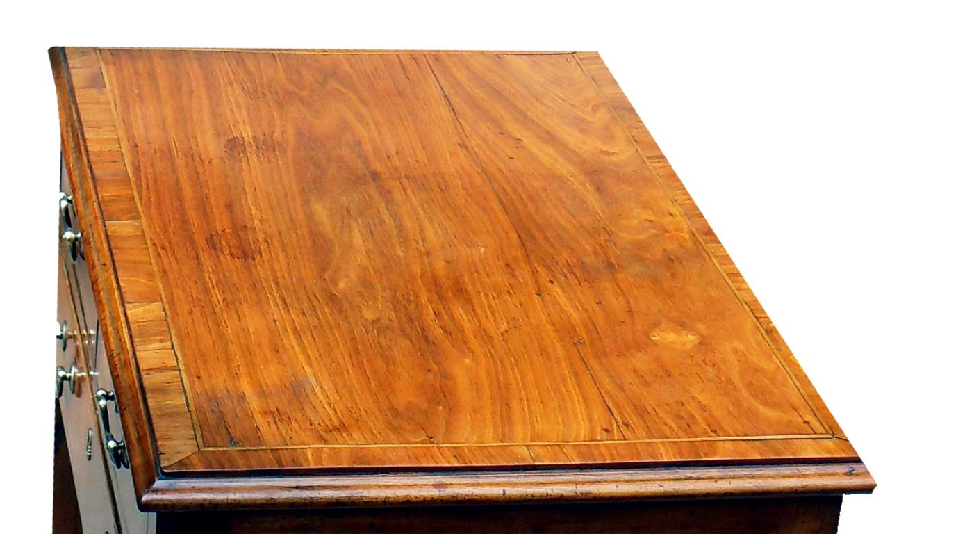 Georgian 18th Century Walnut Side Table Lowboy