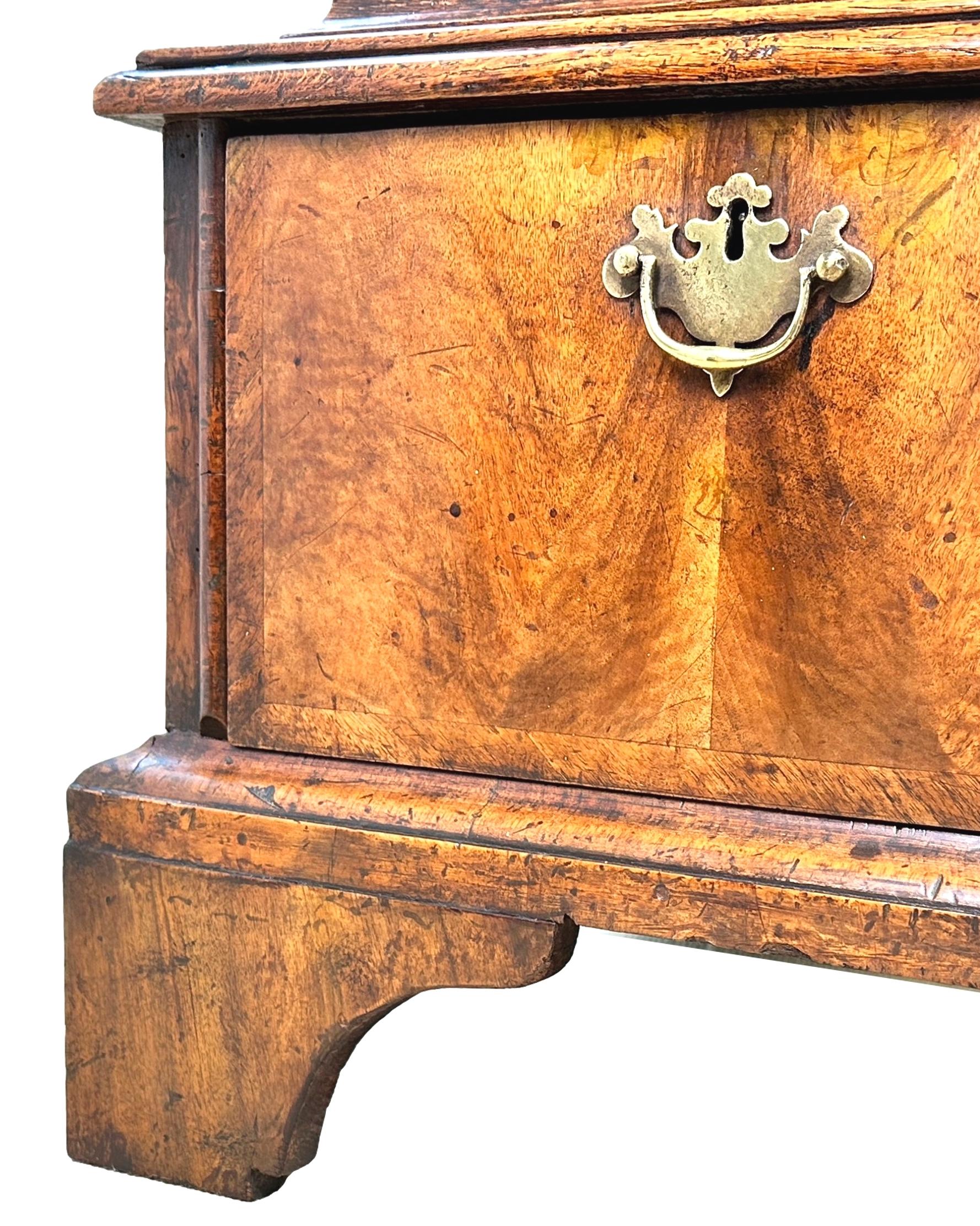 18th Century Walnut Silver Chest For Sale 4