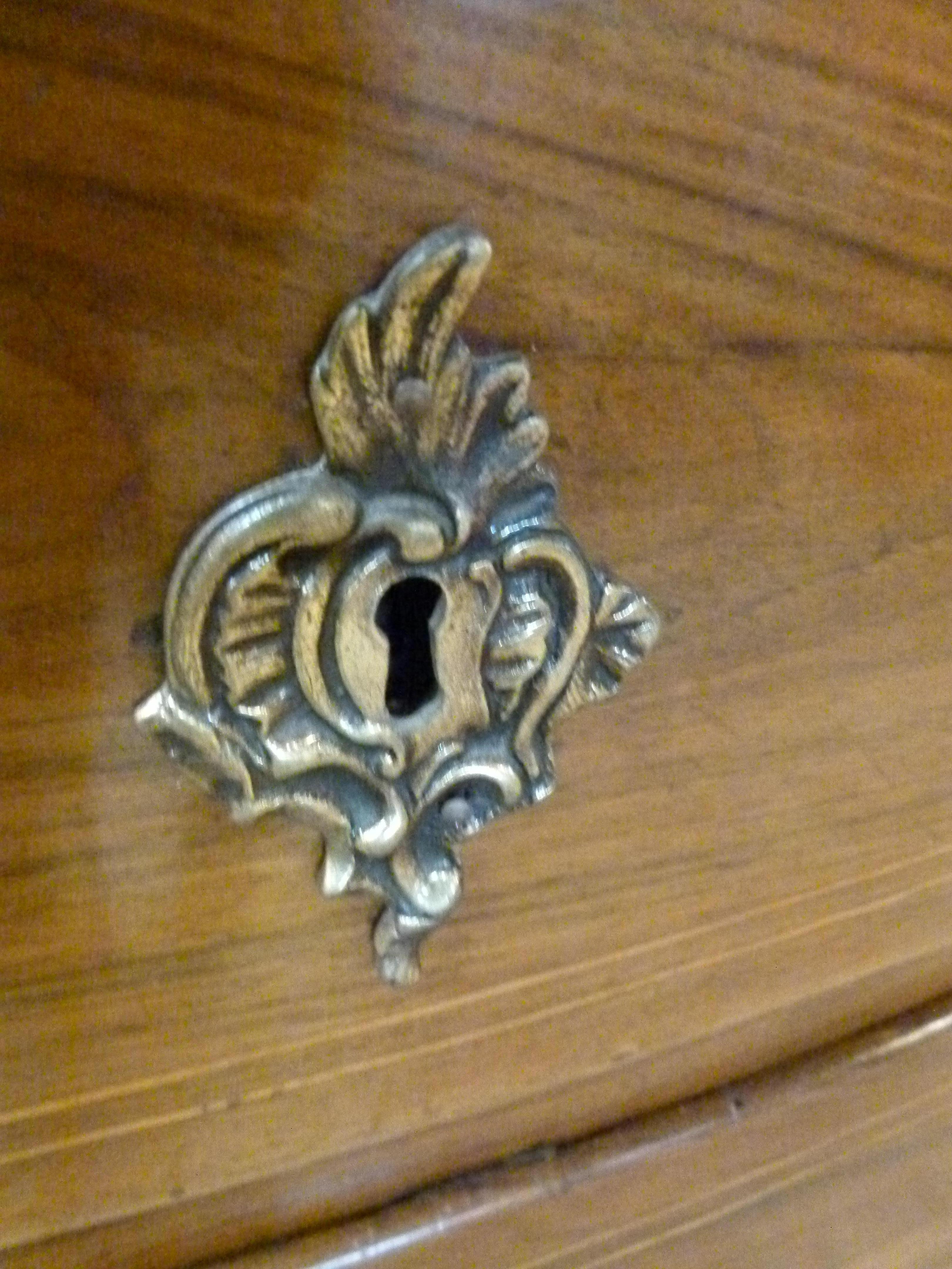 Segreteria in noce in stile Luigi XVI in vendita 6