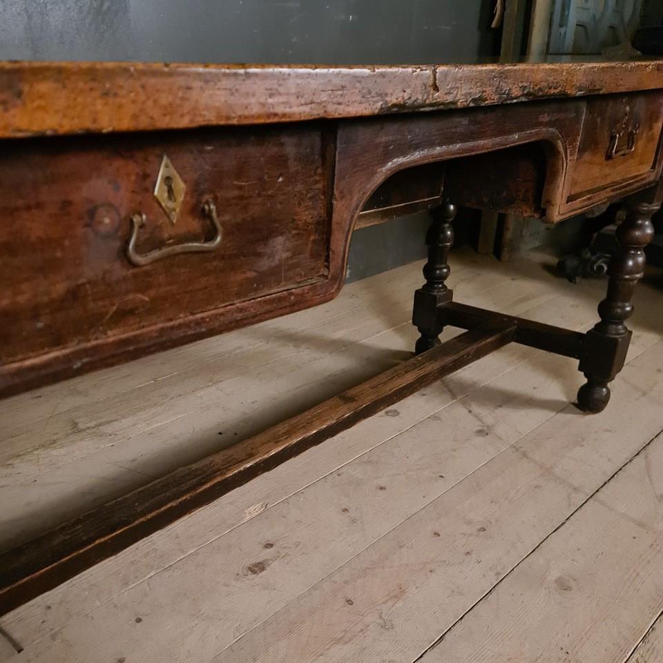 18th Century and Earlier 18th Century Walnut Spanish Serving Table or Desk