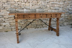 18th Century Walnut Spanish Table