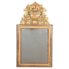 18th Century Water Gilded French Mirror