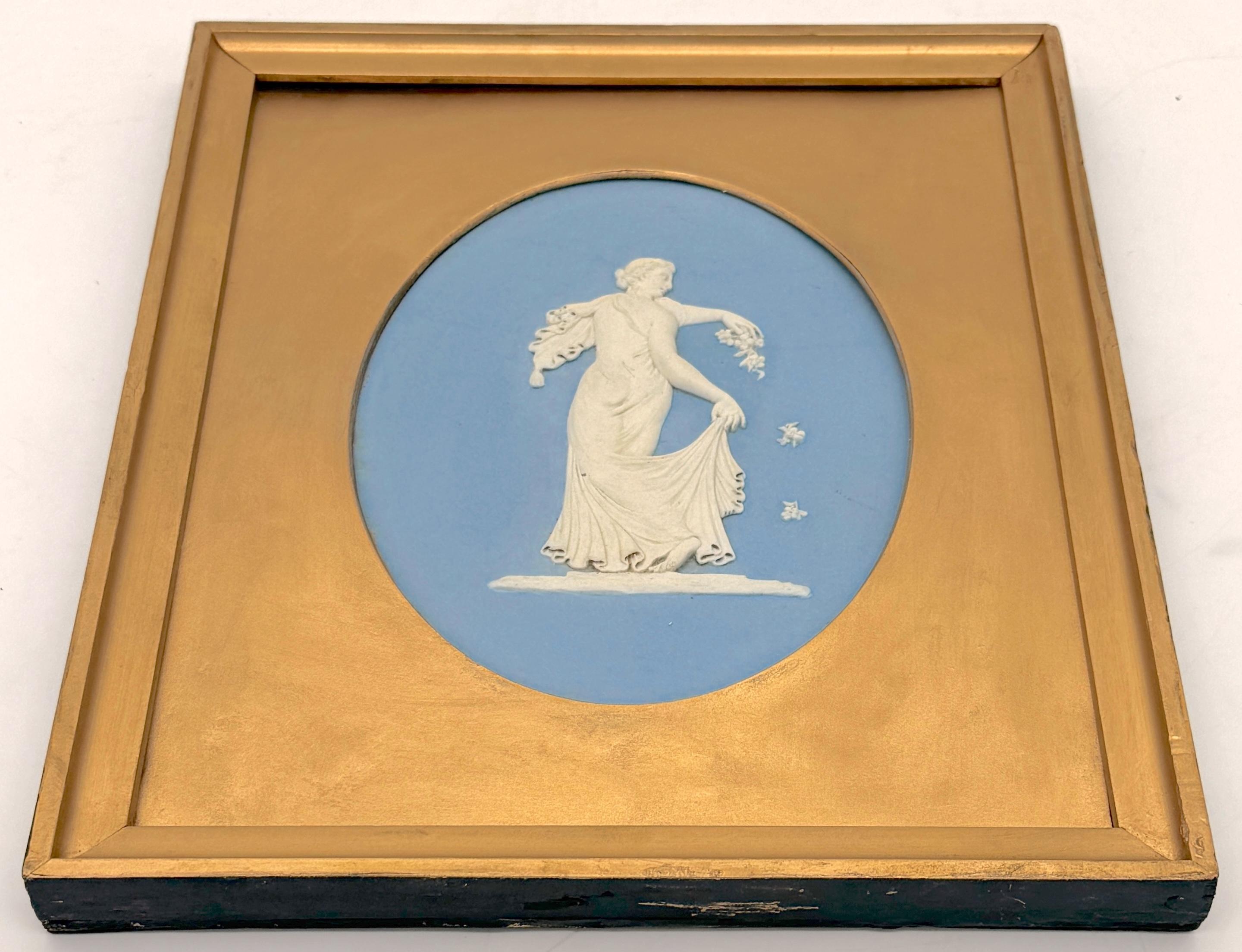 18th Century Wedgwood & John Flaxman,  Blue Jasperware 