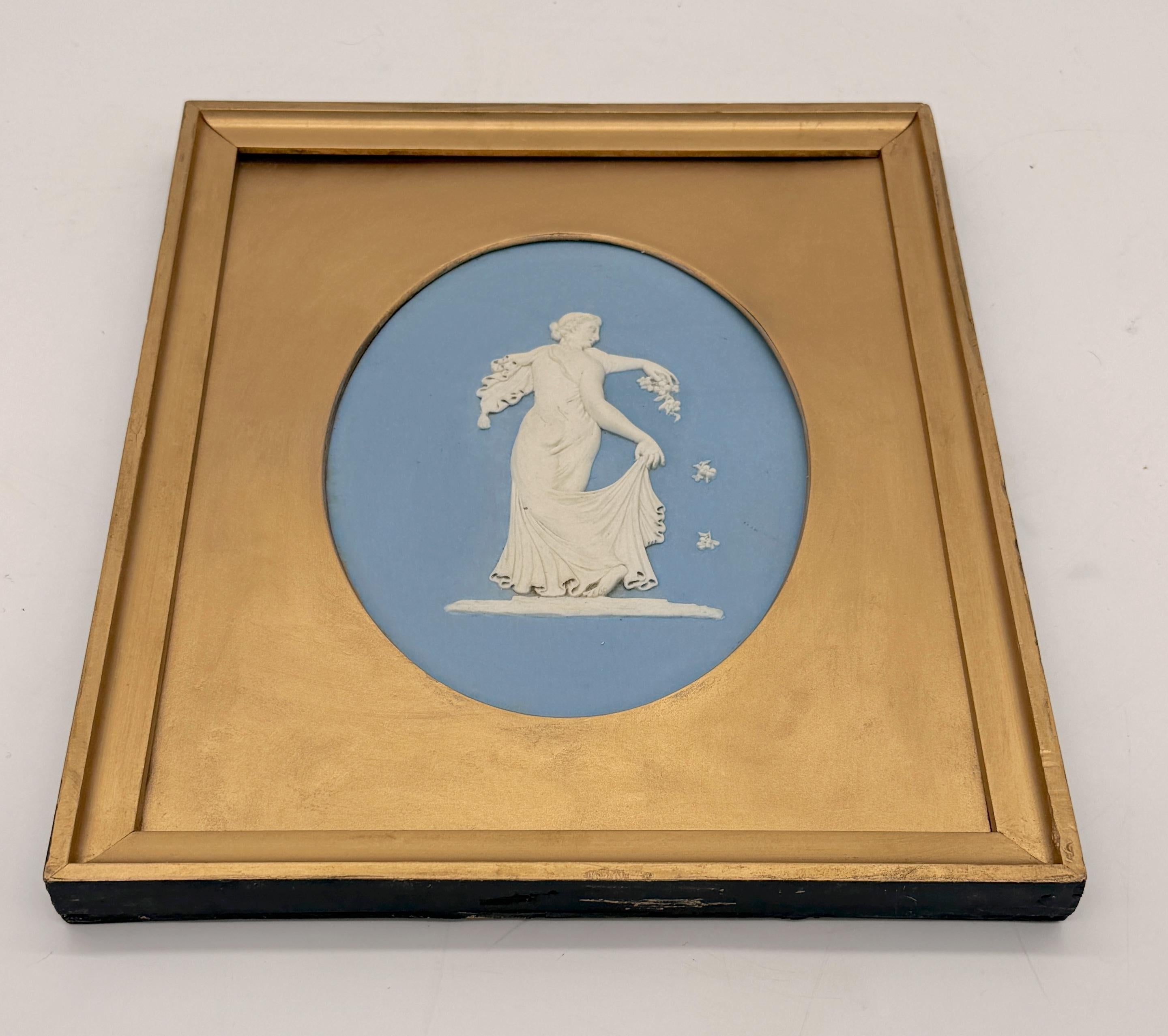 18th Century Wedgwood & John Flaxman,  Blue Jasperware 