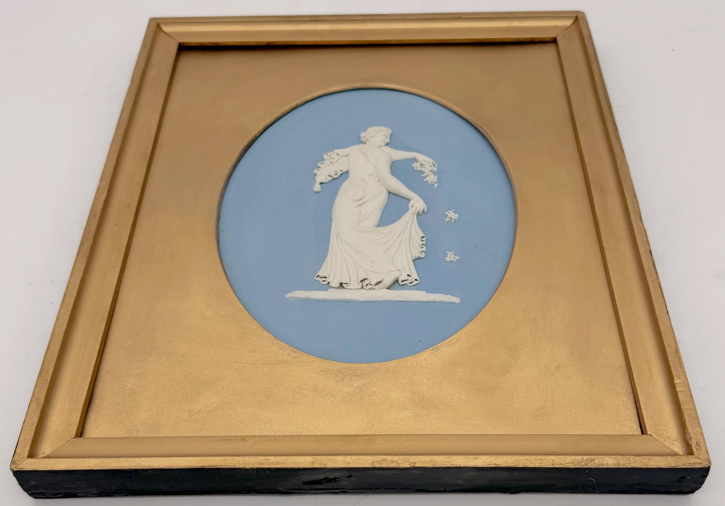 18th Century Wedgwood & John Flaxman,  Blue Jasperware 