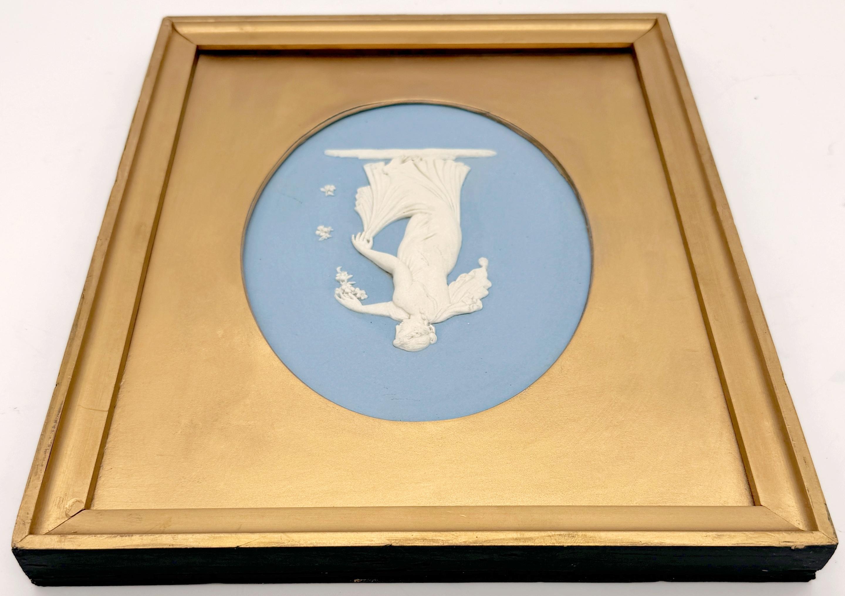 18th Century Wedgwood & John Flaxman,  Blue Jasperware 