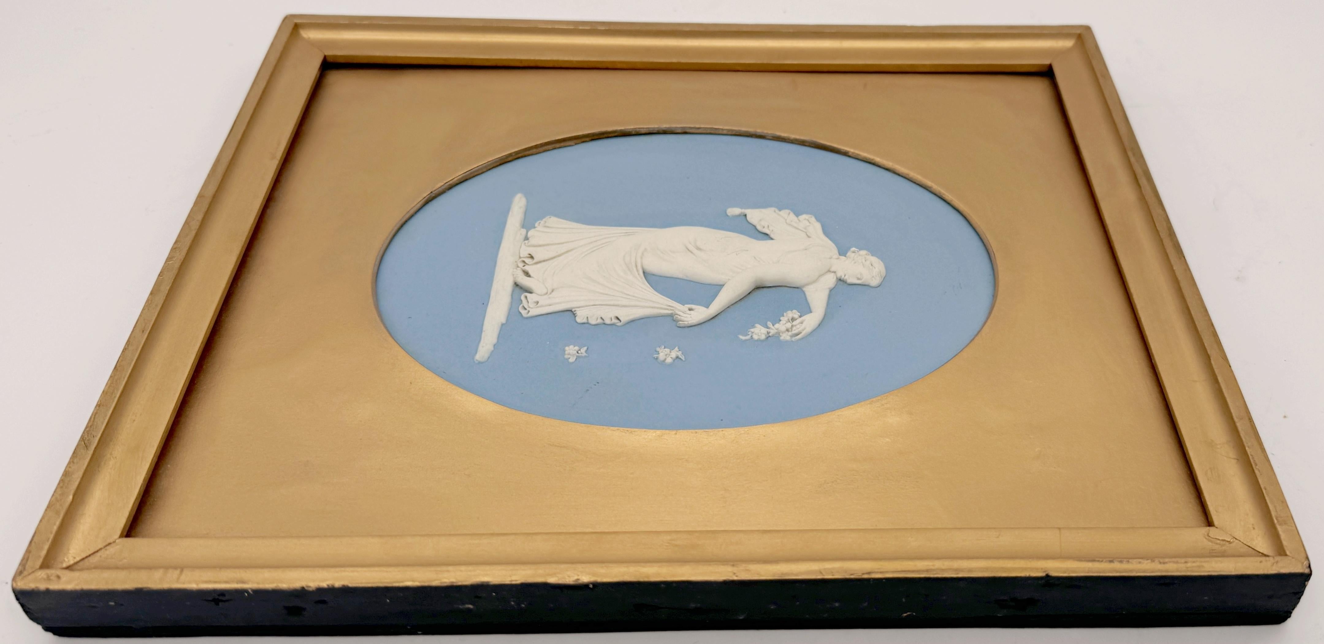 18th Century Wedgwood & John Flaxman,  Blue Jasperware 