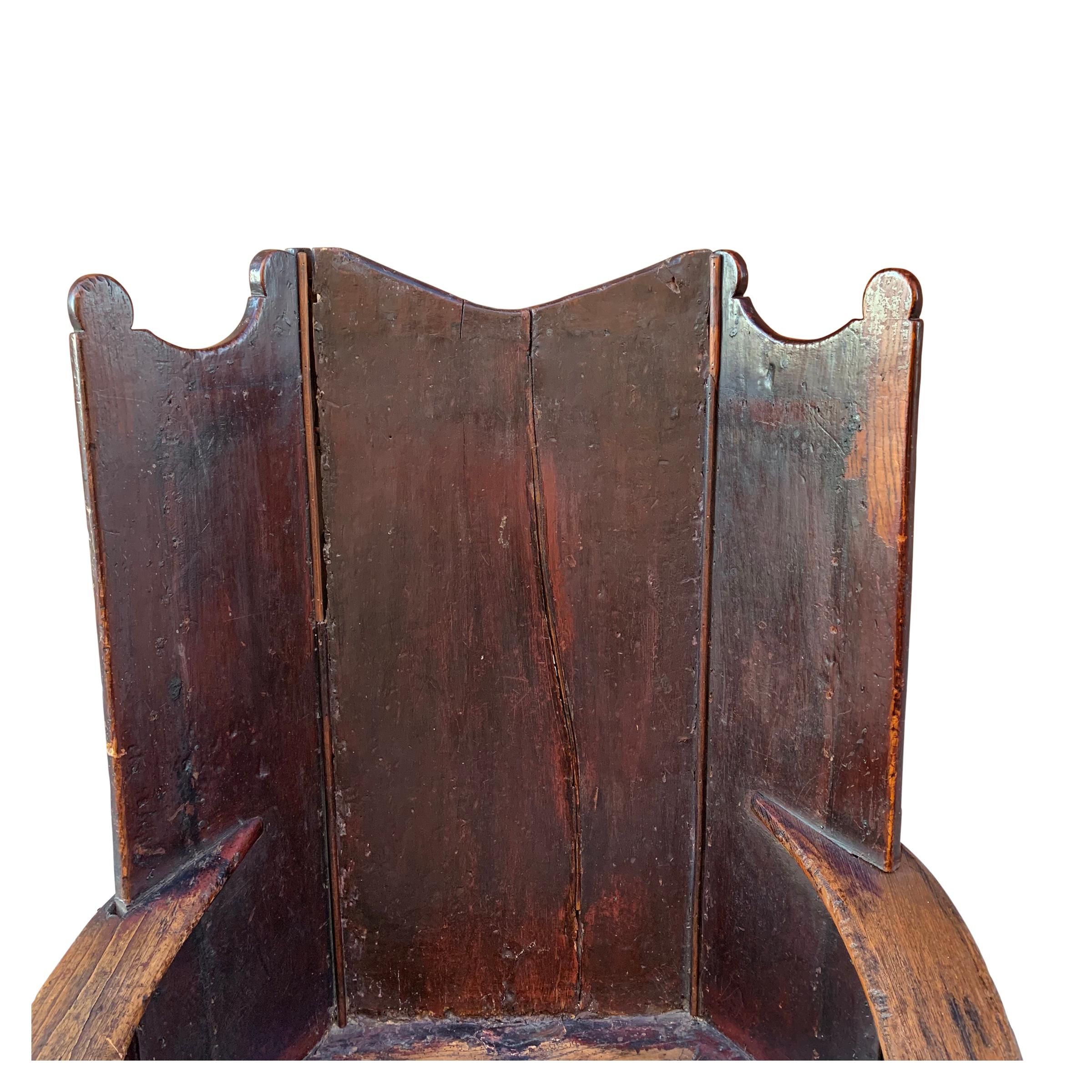 Oak 18th Century Welsh Lambing Chair