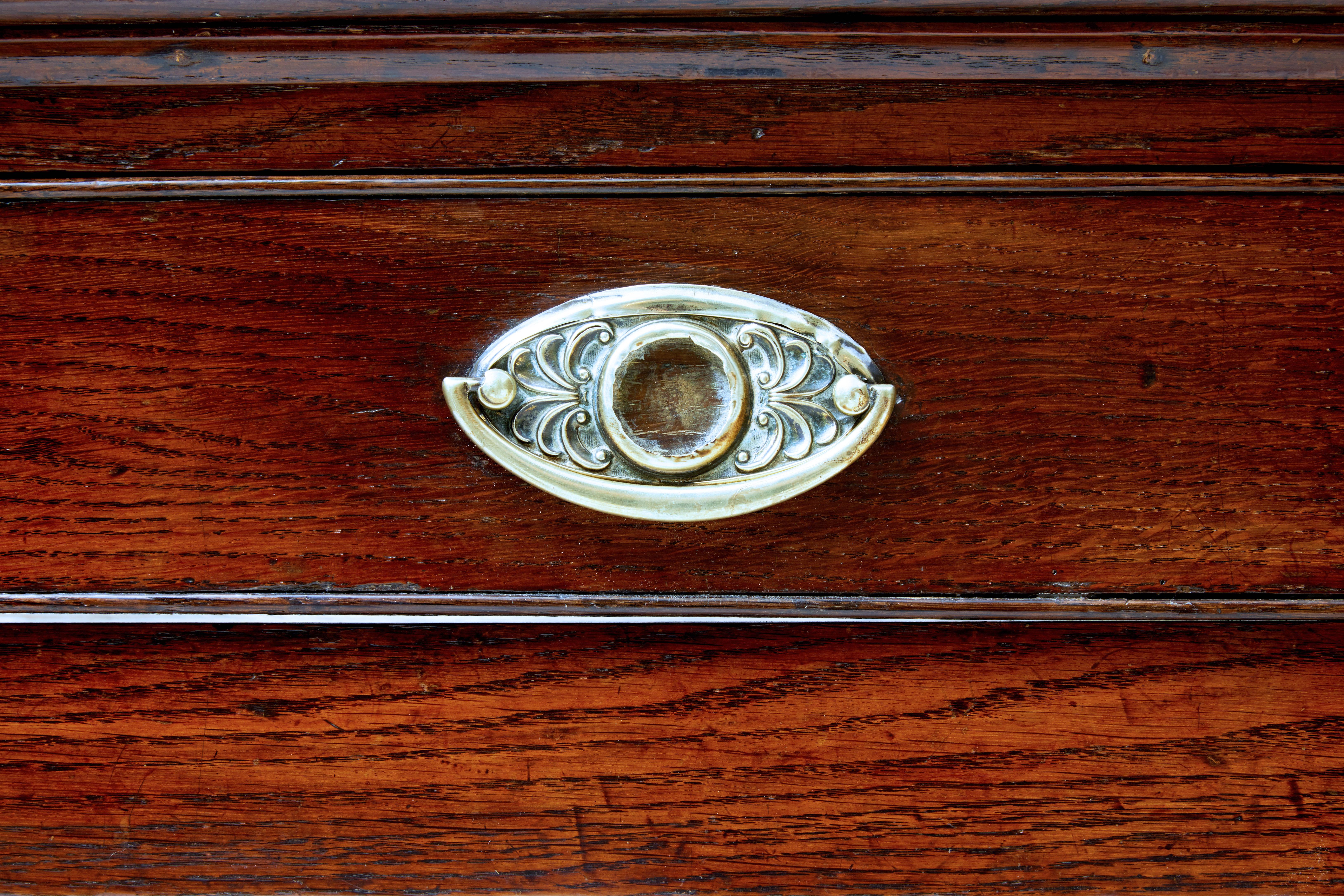 18th Century Welsh Oak Dresser and Rack 1