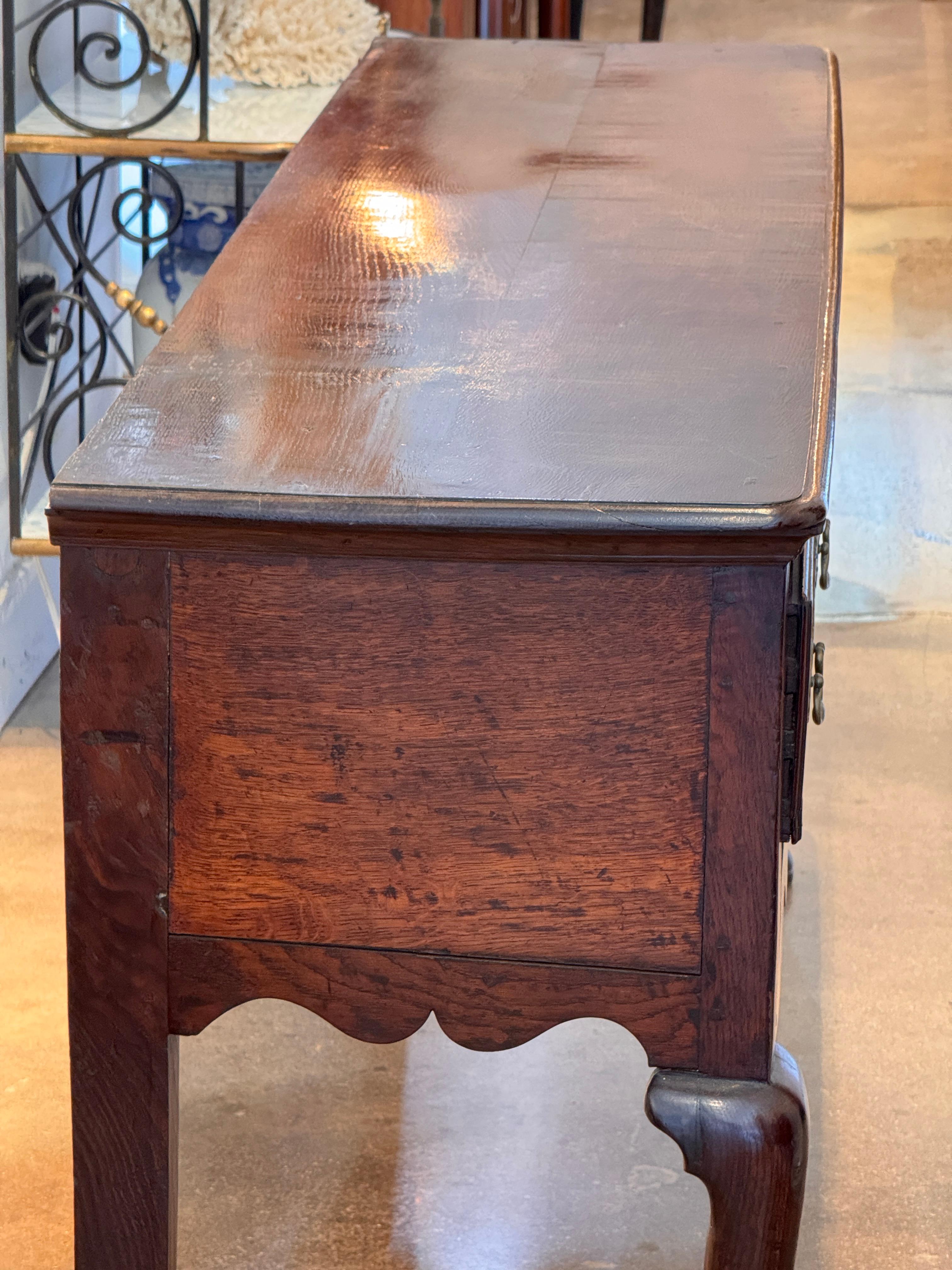 18th Century Welsh Oak Dresser Base For Sale 2