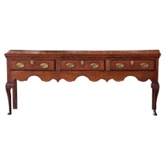 18th Century Welsh Oak Dresser Base