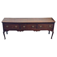 18th Century Welsh Oak Dresser Base