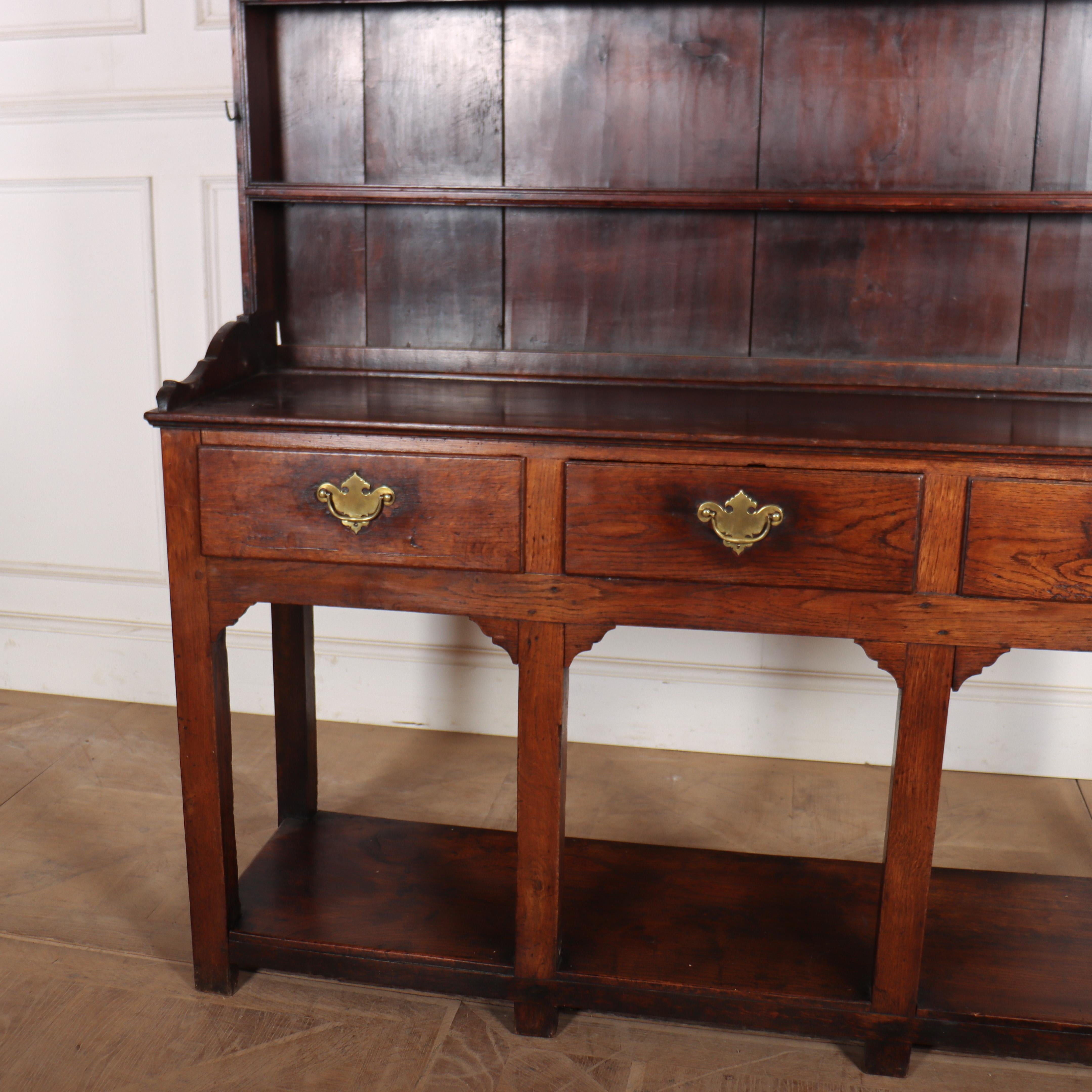 18th Century Welsh Oak Dresser 1