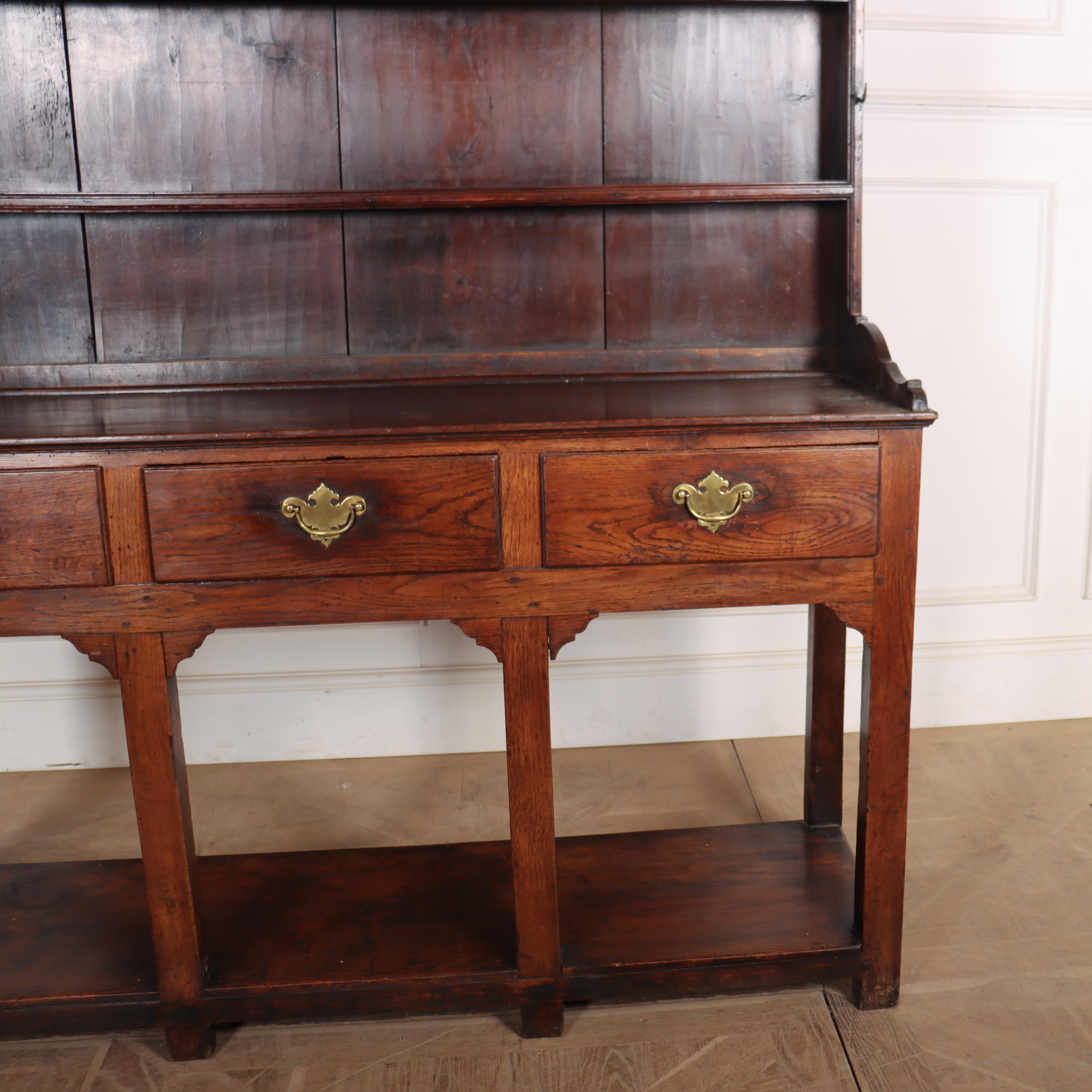 18th Century Welsh Oak Dresser 2