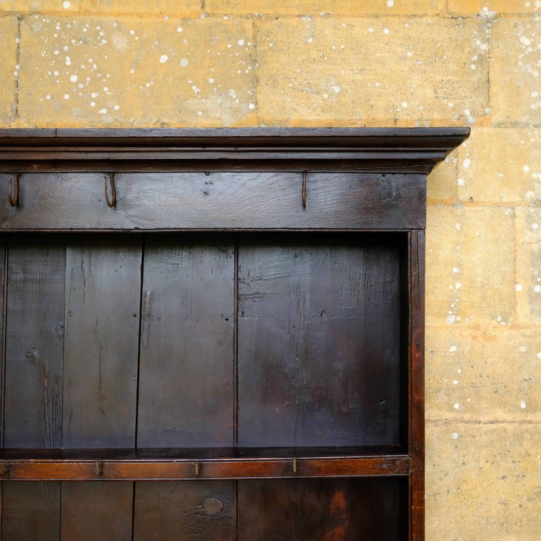 18th Century Welsh Oak Dresser 1