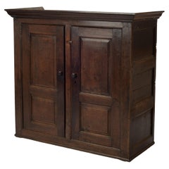 18th Century Welsh Oak Livery Linen Cupboard