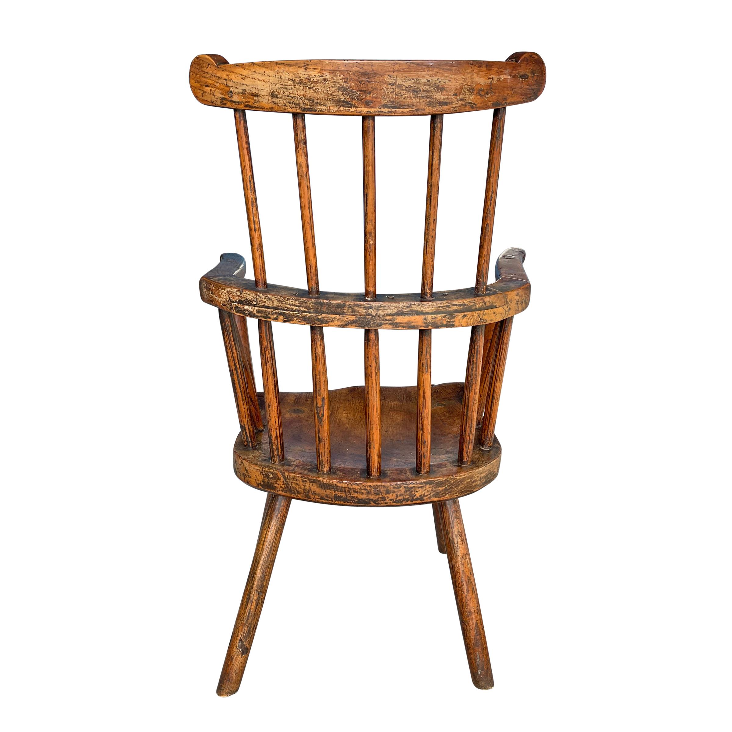 18th Century Welsh Stick Chair 6