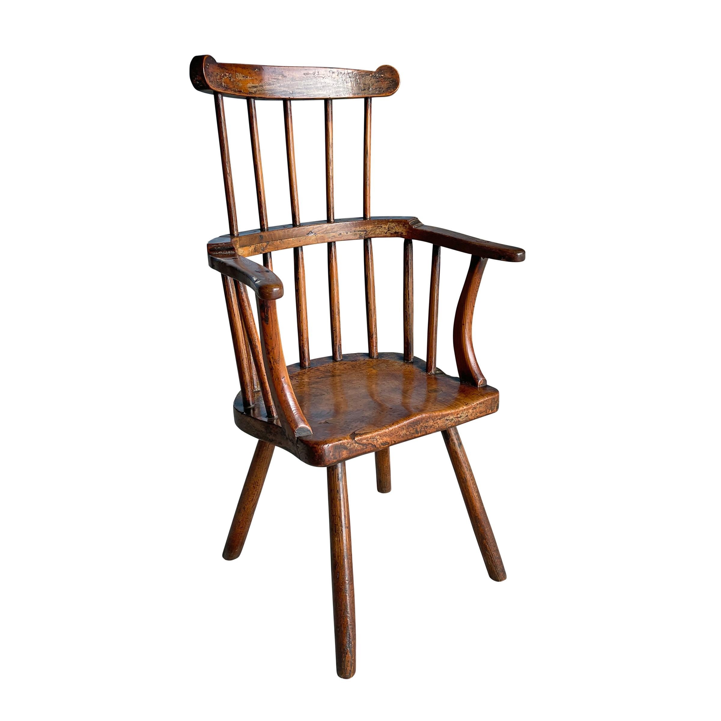 Rustic 18th Century Welsh Stick Chair