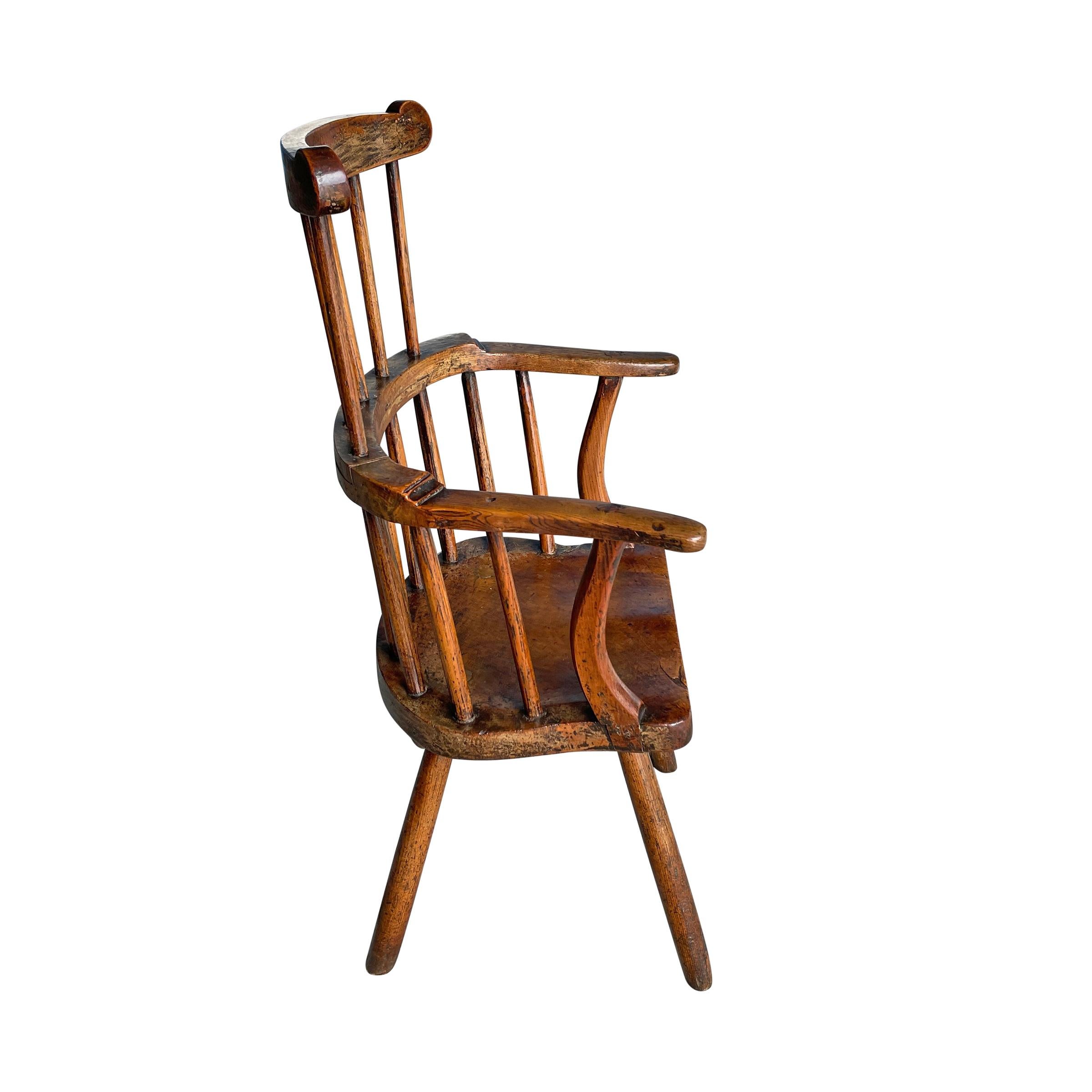 18th Century and Earlier 18th Century Welsh Stick Chair