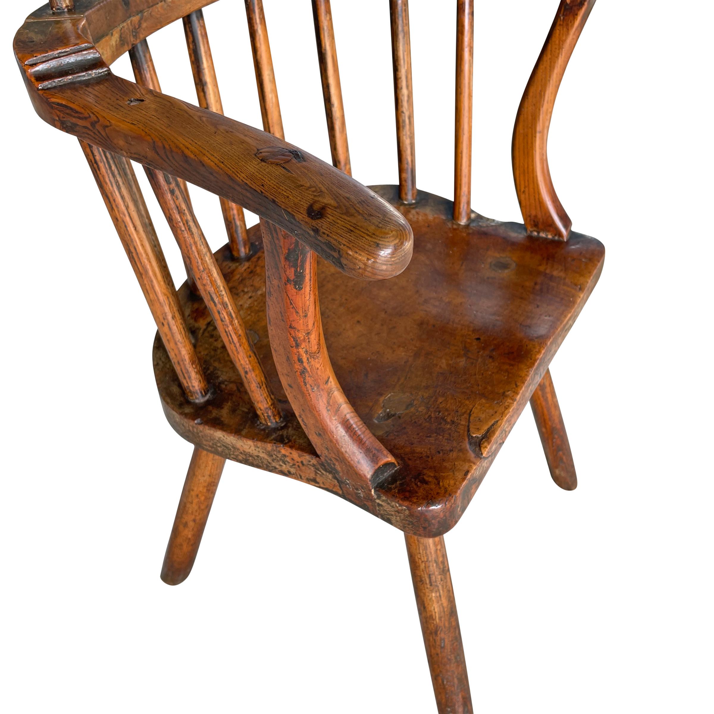 Elm 18th Century Welsh Stick Chair
