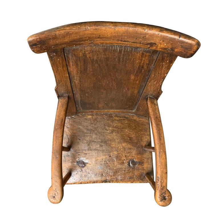 18th Century Welsh Vernacular Armchair For Sale 4