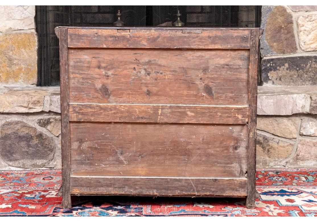 18th Century William And Mary Style Two-Over-Two Oak Hall Chest 8