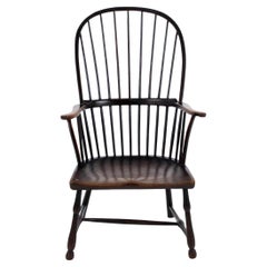 Antique 18th Century Windsor Stick Back Chair in Elm and Ash, circa 1760