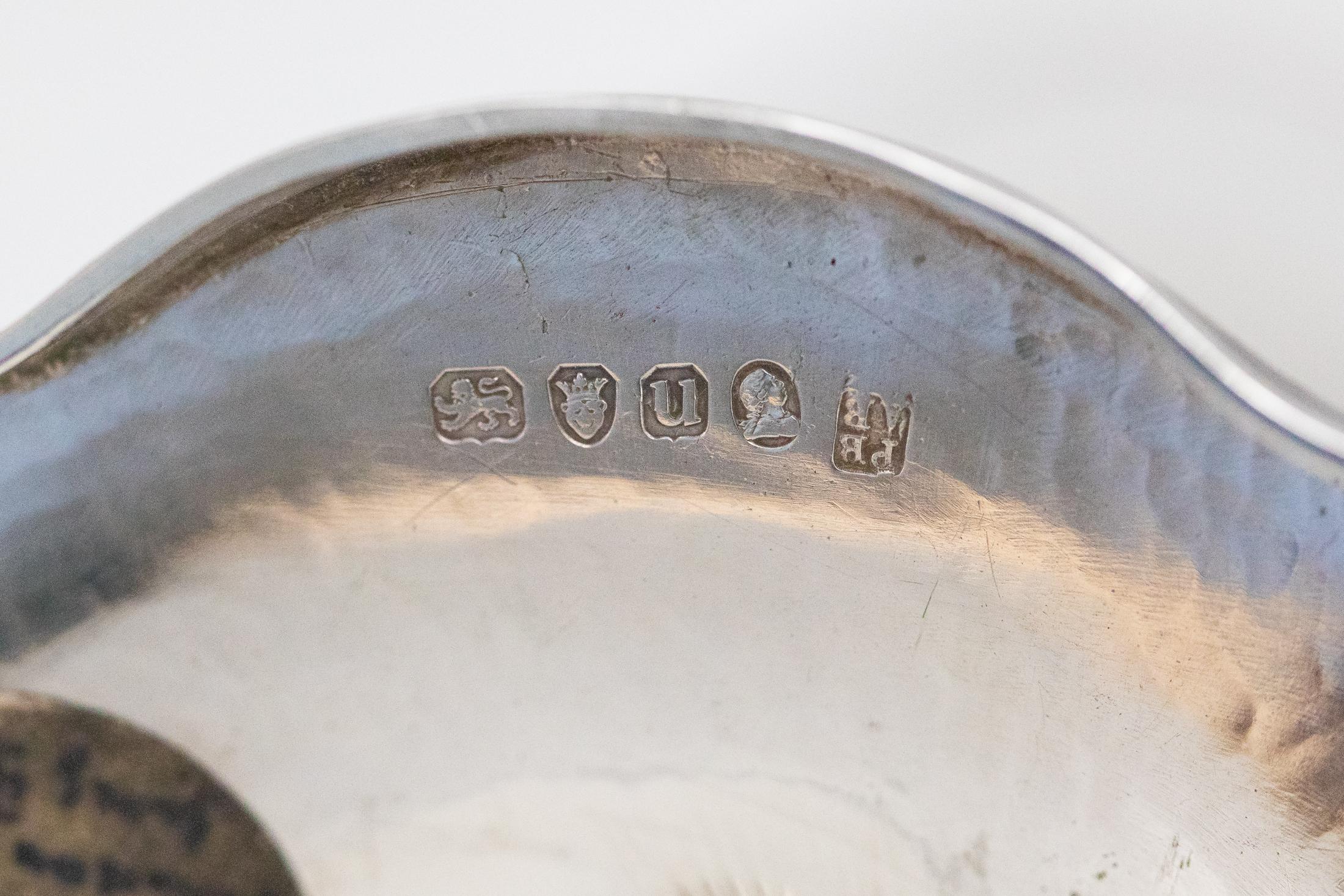 Giorgio III Brocca da vino del XVIII secolo George III Inghilterra da 1 kg in argento sterling Peter and Ann Bateman in vendita