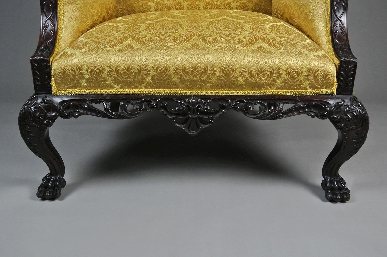 Chaise à dossier du XVIIIe siècle de style irlandais C.I.C. 1765 Bon état - En vente à Heathfield, GB