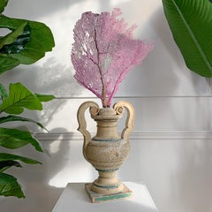 18th Century Wood and Gesso Altar Vase