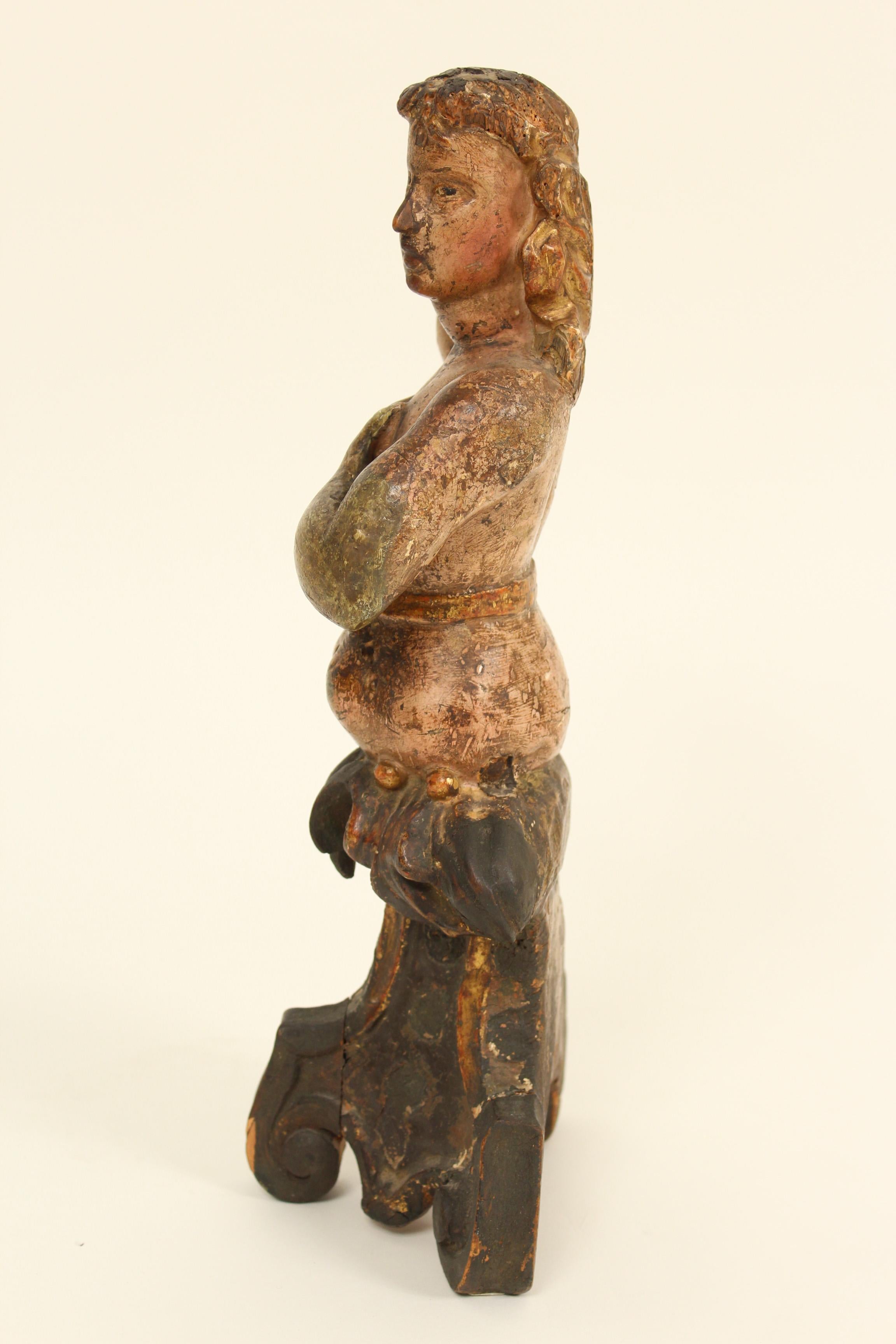 18th Century and Earlier 18th Century Wood Carving For Sale