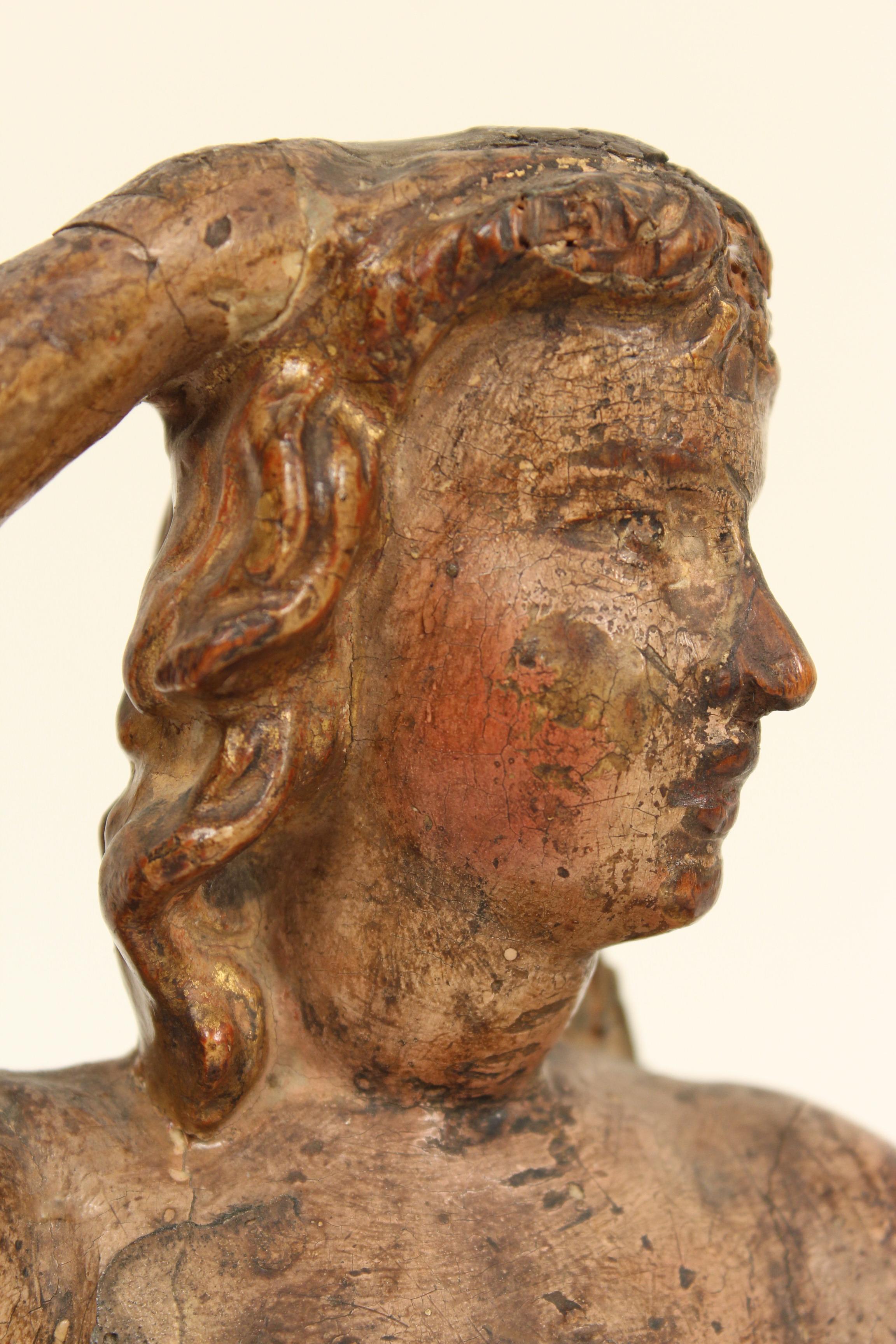 Scultura in Wood del 18° secolo in vendita 1