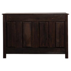 Credenza in rovere stile Luigi XV del XVIII secolo con patina originale