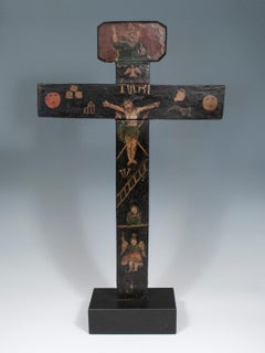 18th Century Wooden Cross, Guanajuato, Mexico