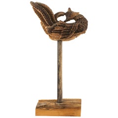Antique 18th Century Wooden Phoenix Bird