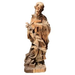 18th century wooden sculpture