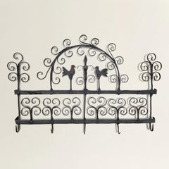 18th Century Wrought Iron Kitchen Rack